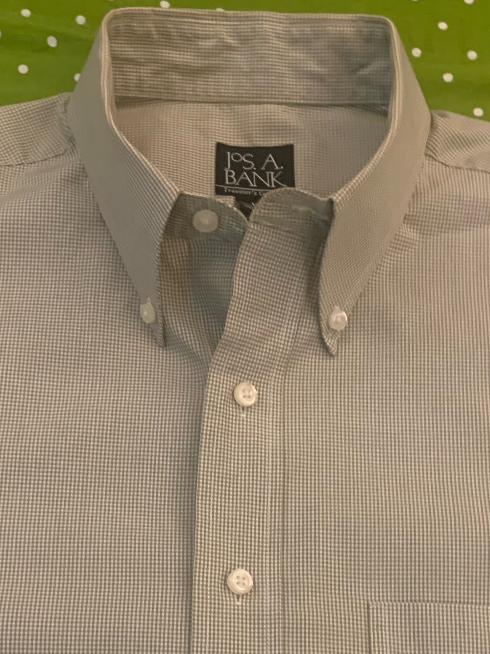 JOS A BANK SS Traveler’s Coll Button Down Shirt